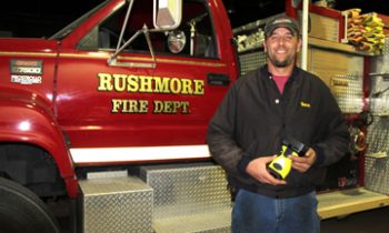 Rushmore & Lismore Fire Depts. Invest in Thermal Imaging Tool
