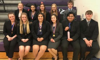 AHS Speech Team places fourth in Montevideo Invitational