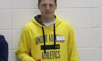 Cole Boltjes places third in  ninth grade division at Dordt College