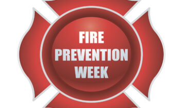 Thank a firefighter  during Fire Prevention Week